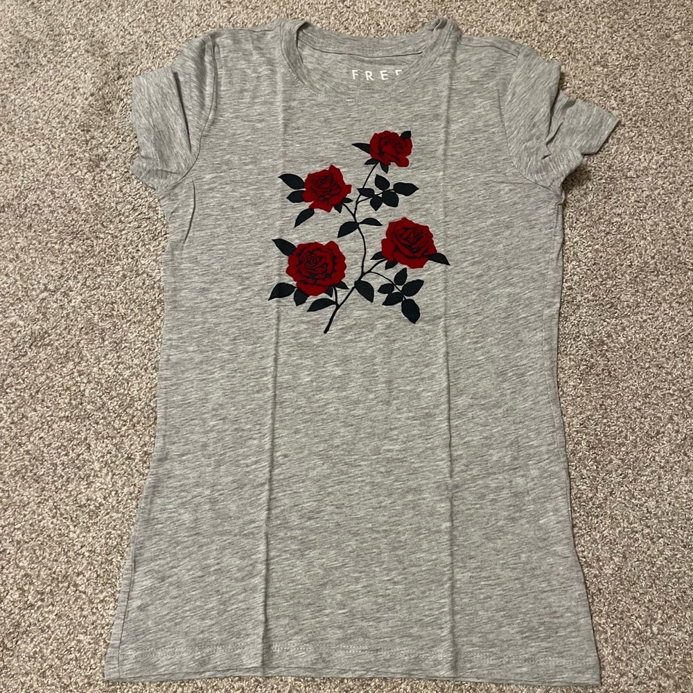 3 floral short sleeves